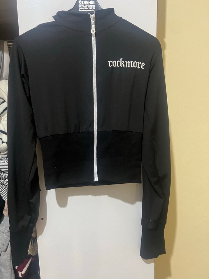 Rockmore Siyah Fermuarlı Kadın Ceket - Görsel 2