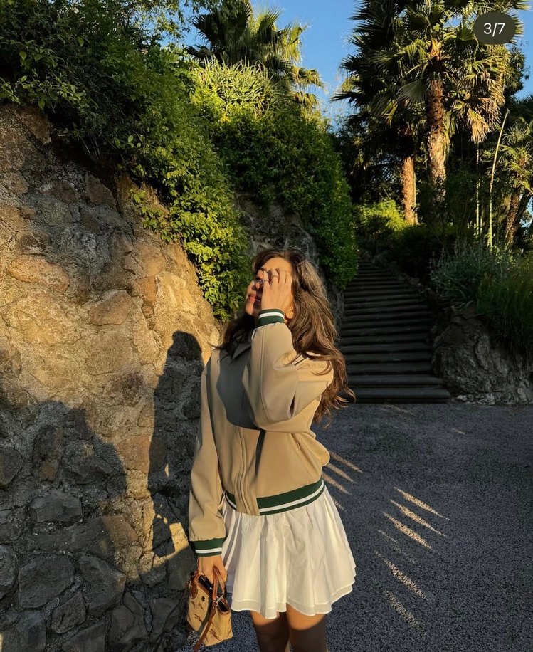 Zara Beyaz Mini Etek - Görsel 2