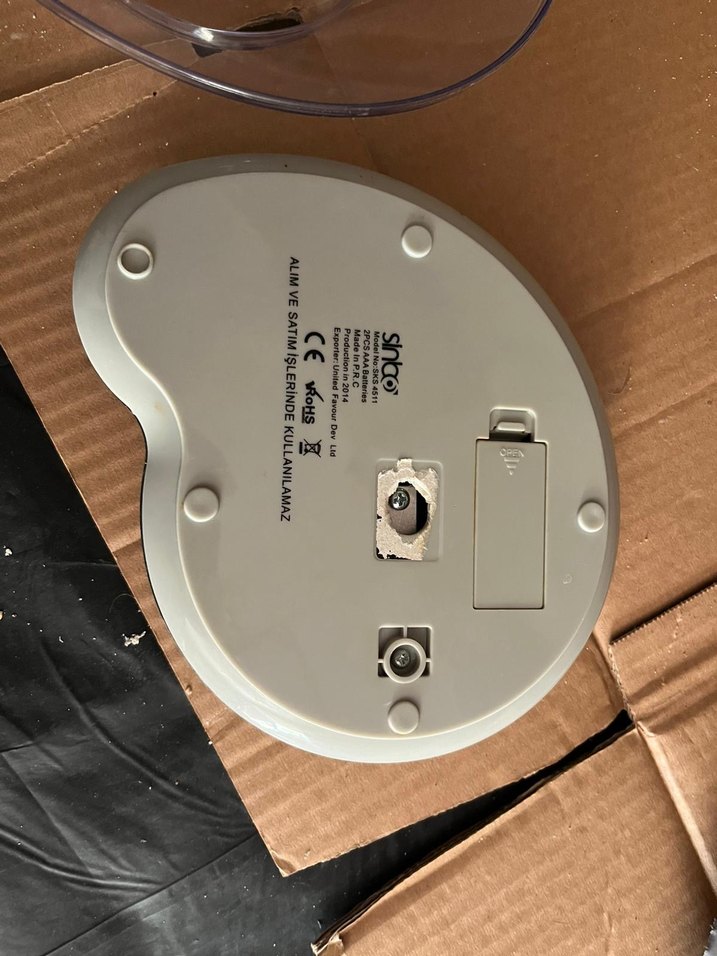 Sinco marka şeffaf hazneli dijital mutfak tartısı - Görsel 2