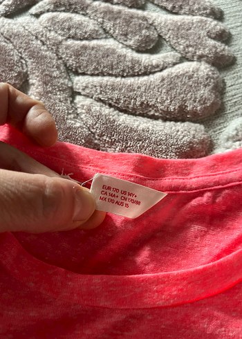 Kız Çocuk Pembe Baskılı Tişört - Görsel 2