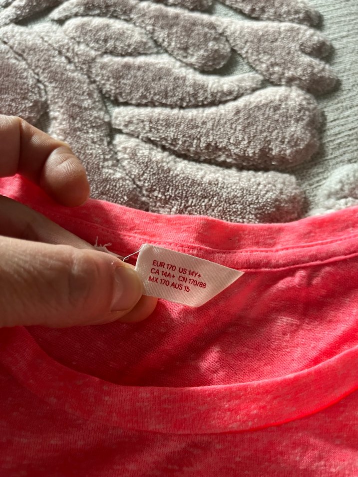 Kız Çocuk Pembe Baskılı Tişört - Görsel 2