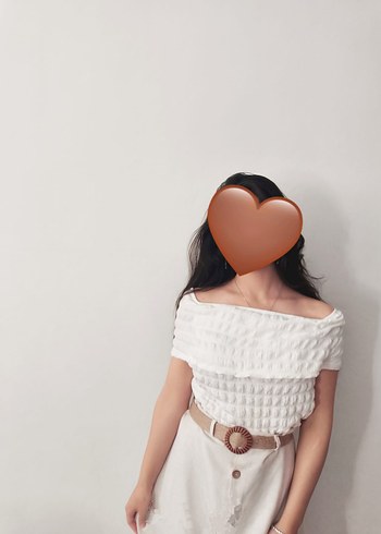 Bej Midi Düğmeli Kadın Etek - Görsel 2