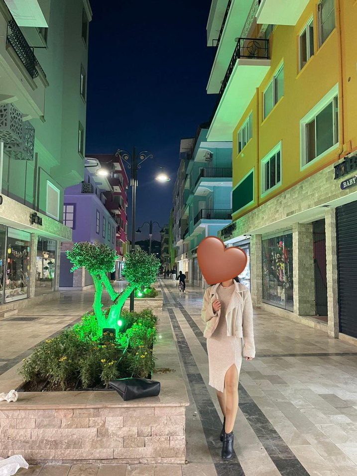 Leopar Desenli Payetli Mini Kadın elbise - Görsel 2