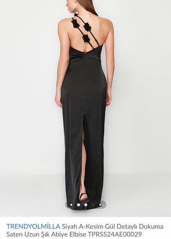 siyah abiye - Görsel 2