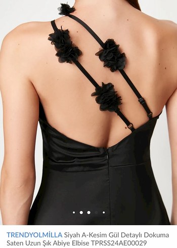 siyah abiye - Görsel 5