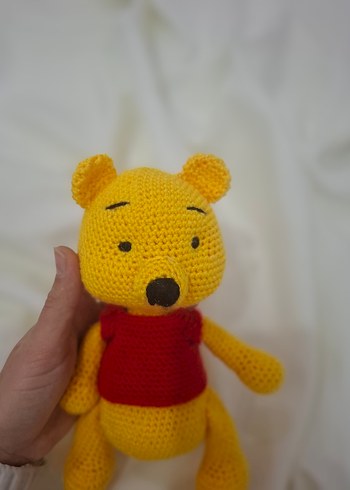 Renkli Örgü Ayıcık Peluş Oyuncak - Görsel 4