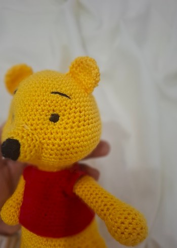 Renkli Örgü Ayıcık Peluş Oyuncak - Görsel 7