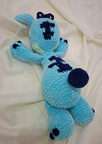 Renkli Mavi Peluş Oyuncak Stitch - Görsel 4