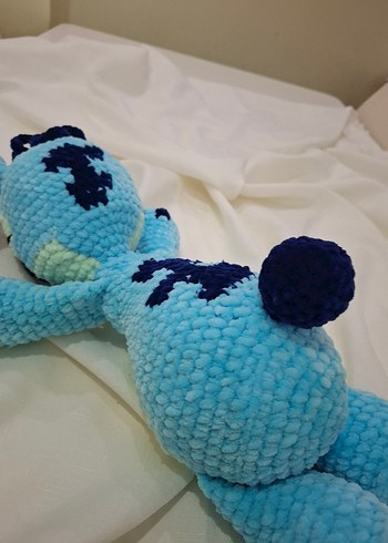 Renkli Mavi Peluş Oyuncak Stitch - Görsel 5