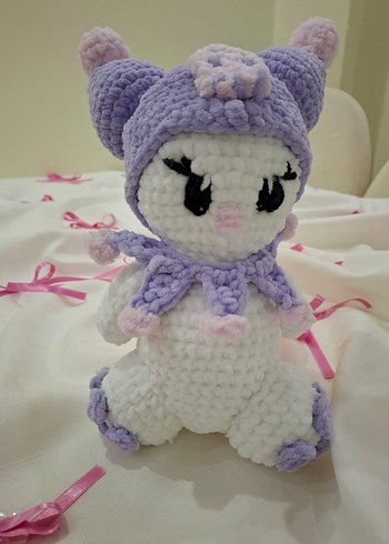 Pastel Mor Peluş Oyuncak - Görsel 2