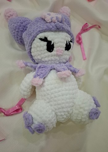 Pastel Mor Peluş Oyuncak - Görsel 3