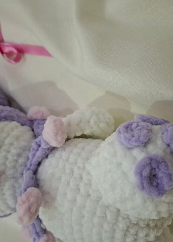 Pastel Mor Peluş Oyuncak - Görsel 7