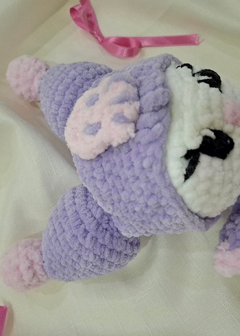 Pastel Mor Peluş Oyuncak - Görsel 4