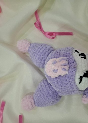 Pastel Mor Peluş Oyuncak - Görsel 5