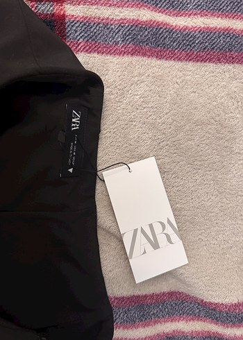 Pilili mini şort etek-Zara - Görsel 4