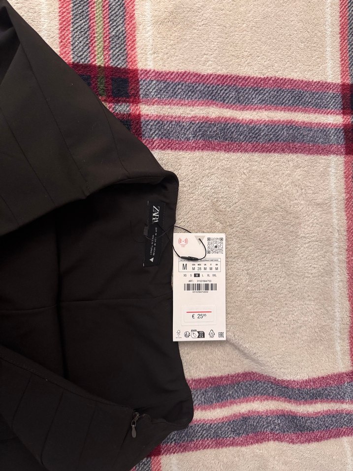 Pilili mini şort etek-Zara - Görsel 5