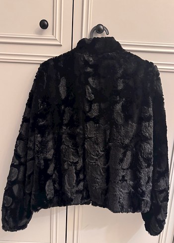 Pull&bear süni peluş kürk - Görsel 3