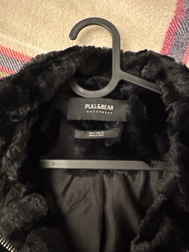 Pull&bear süni peluş kürk - Görsel 2