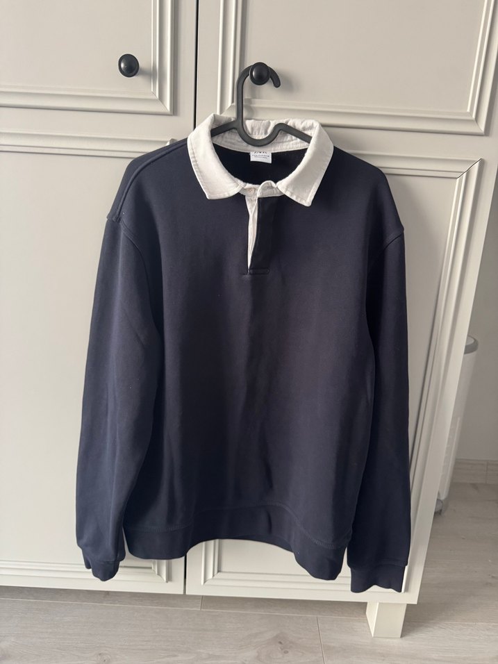 Zara polo yaka erkek sweatshirt - Görsel 2