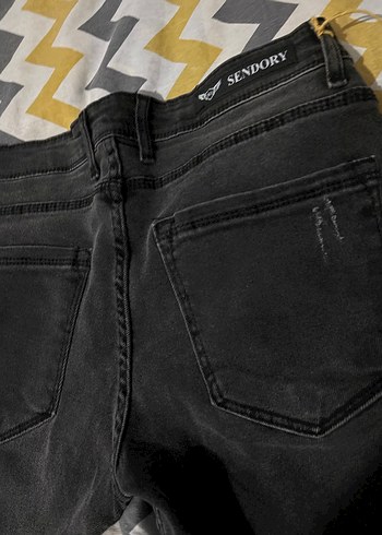 Siyah Kot Pantolon - Görsel 6