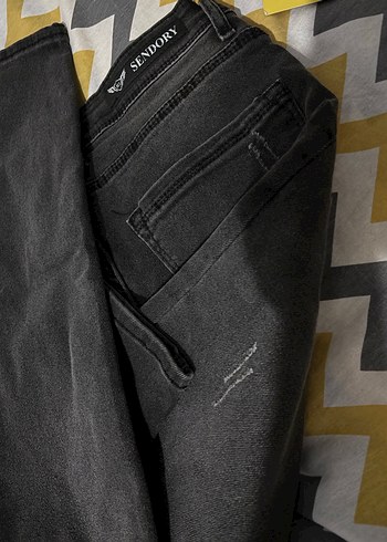 Siyah Kot Pantolon - Görsel 7