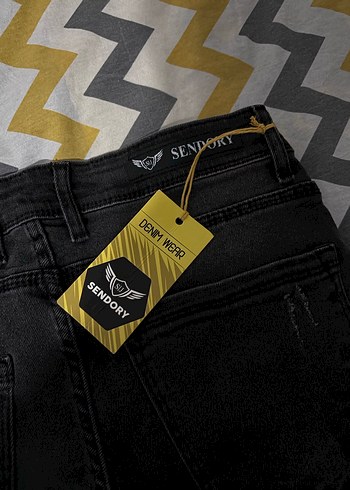 Siyah Kot Pantolon - Görsel 5