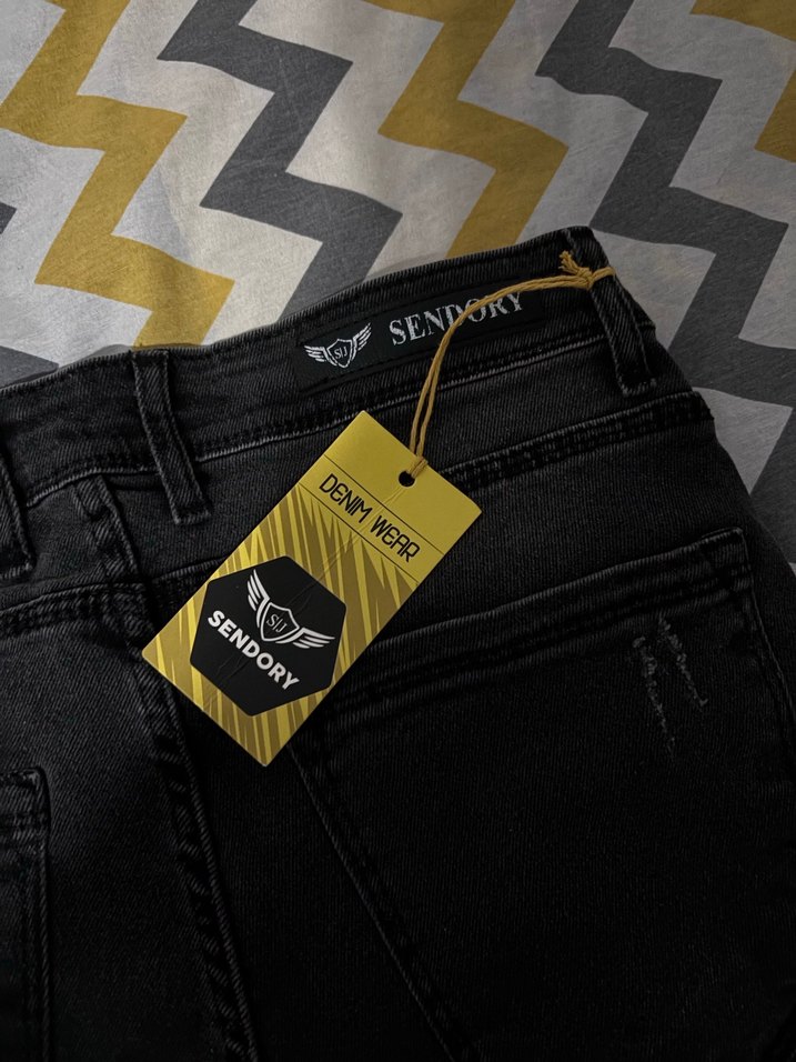 Siyah Kot Pantolon - Görsel 5