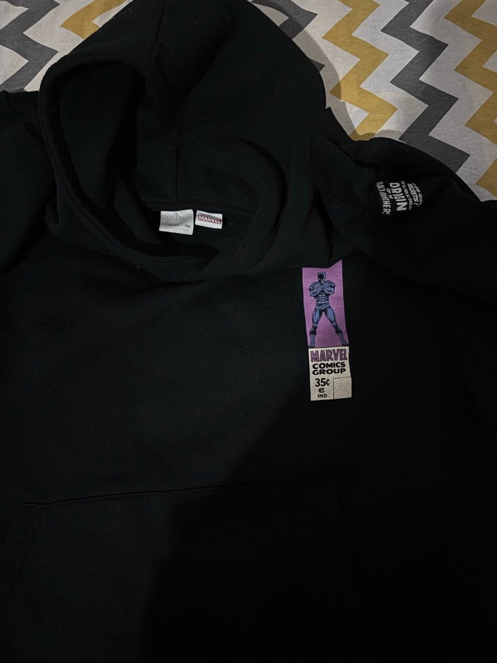 Zara Sweatshirt Black Panther Çizgi Romanı Baskılı - Görsel 4