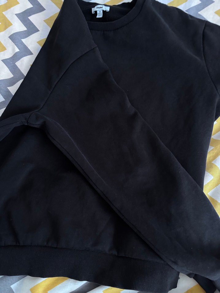 Mavi Marka Siyah Sweatshirt - Görsel 3