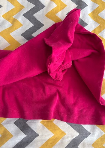 Mango Pembe Kısa Kollu Kadın Tişört - Görsel 3