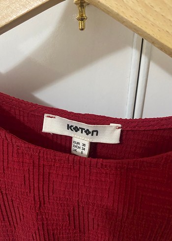 Bordo Midi Kolsuz Pilili Triko Elbise - Görsel 2