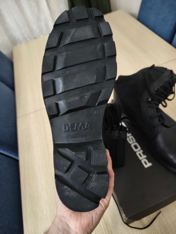 Sıfır Siyah Erkek Kauçuk Botlar - Görsel 3