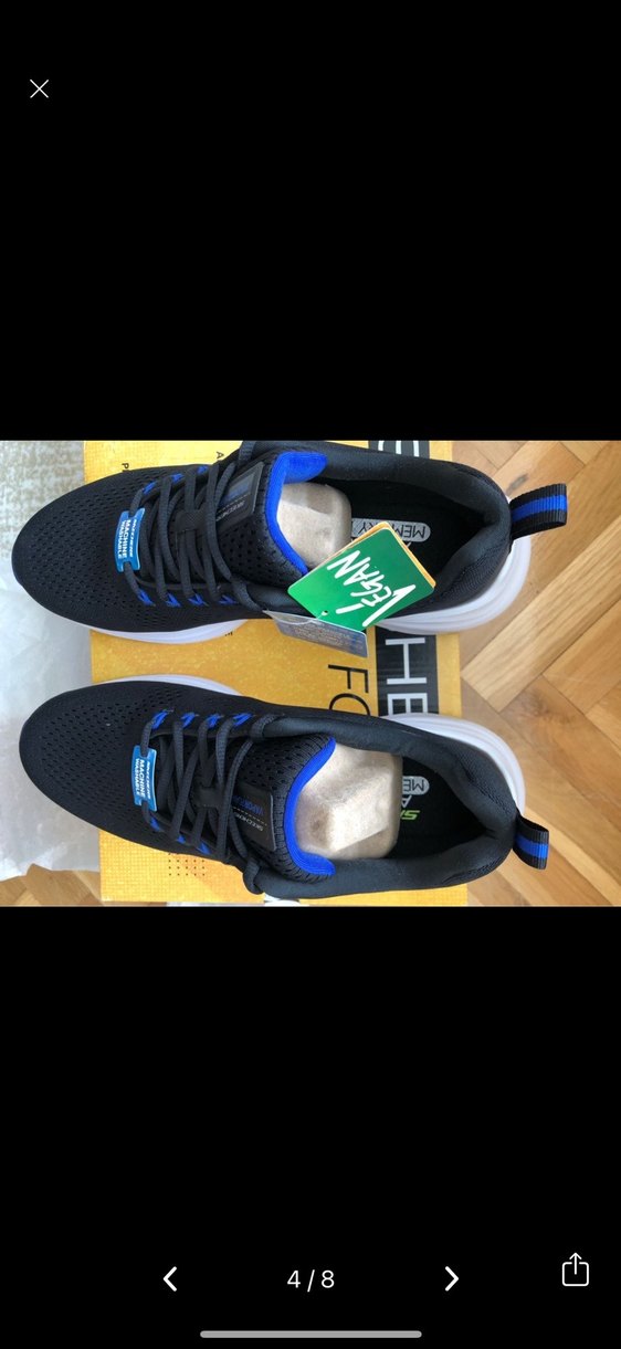 Skechers Siyah Erkek Spor Ayakkabı - Görsel 5