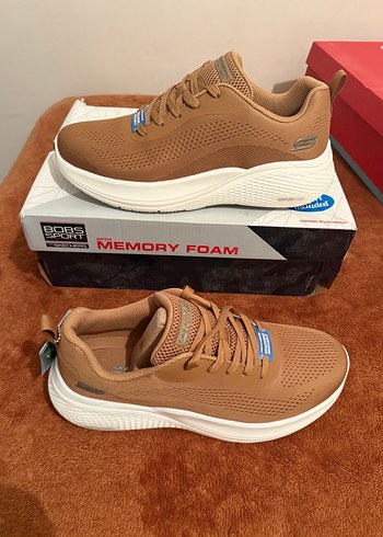 Bobs Sport Kadın Kahverengi Dolgu Topuklu Sneaker - Görsel 6