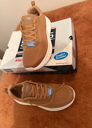 Bobs Sport Kadın Kahverengi Dolgu Topuklu Sneaker - Görsel 3