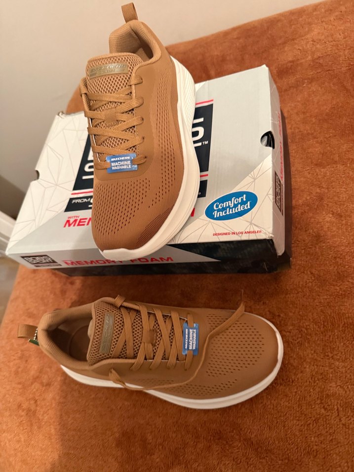 Bobs Sport Kadın Kahverengi Dolgu Topuklu Sneaker - Görsel 3