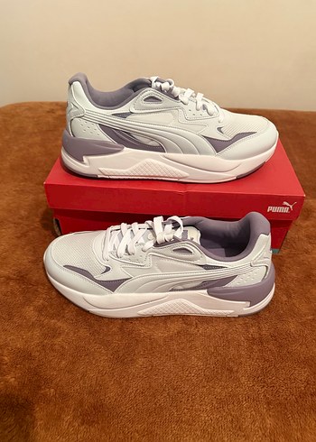 Puma Beyaz Gri Platform Spor Ayakkabı - Görsel 2