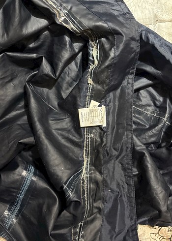 Decathlon Erkek Lacivert Fermuarlı Yağmurluk - Görsel 2