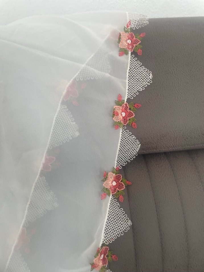 İğne oyası Mevlüt örtüsü - Görsel 4