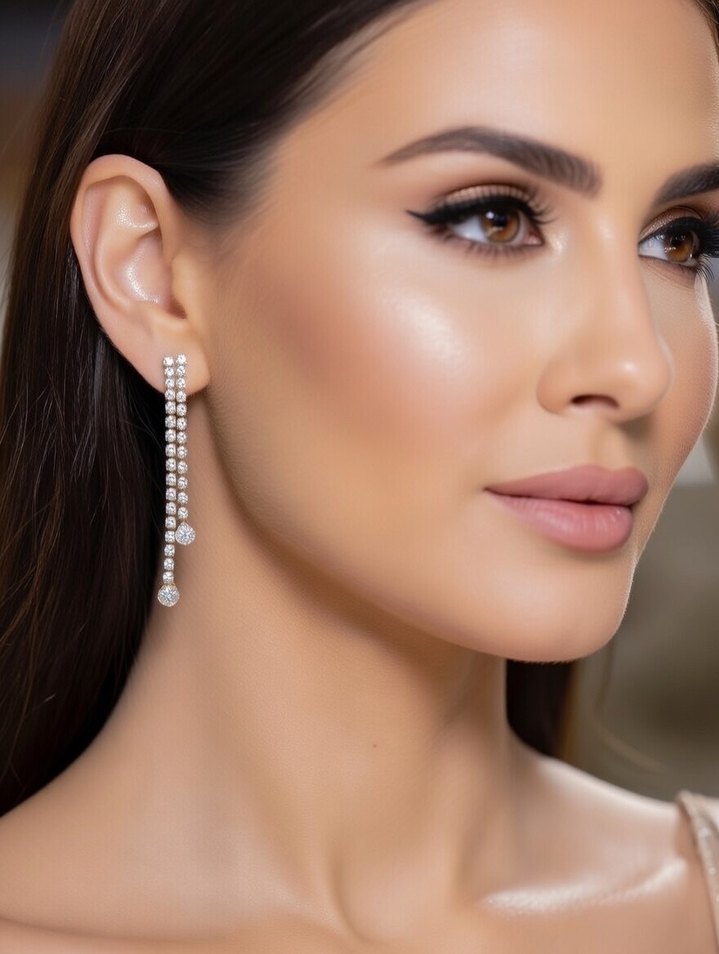 Altın Renkli Parlak Etnik Takı Seti - Görsel 2