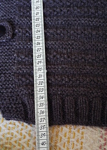 Gri Erkek Çocuk Triko Süveter - Görsel 3