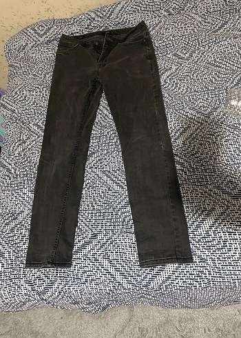Avva marka Siyah Regular Fit Erkek Denim Jean - Görsel 2