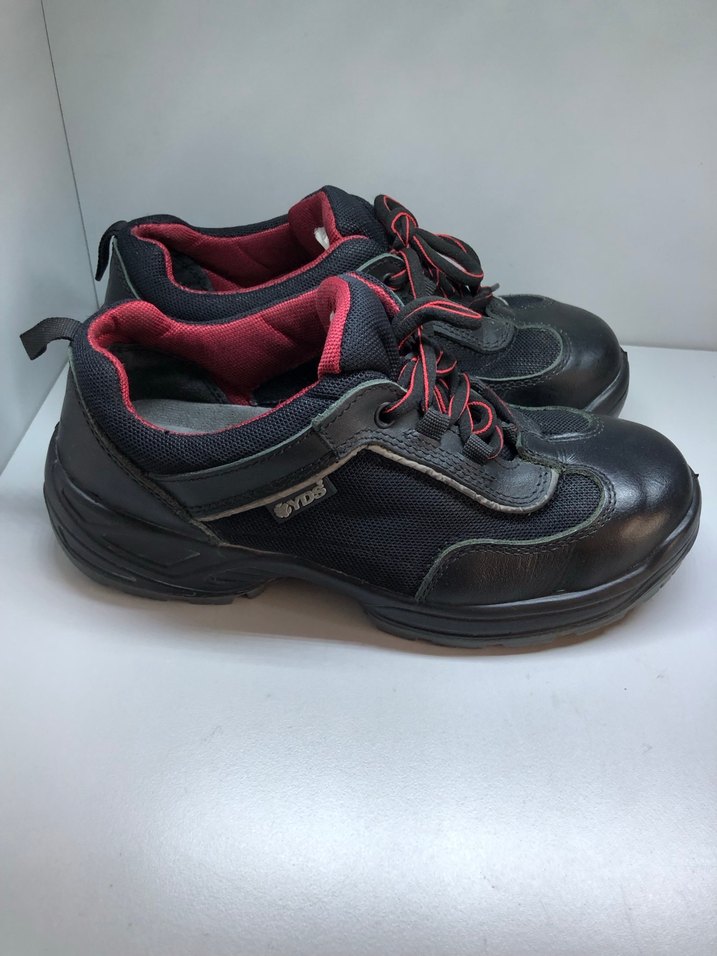 Kırmızı Siyah Erkek Spor Outdoor Ayakkabı Çelik Burunlu - Görsel 2