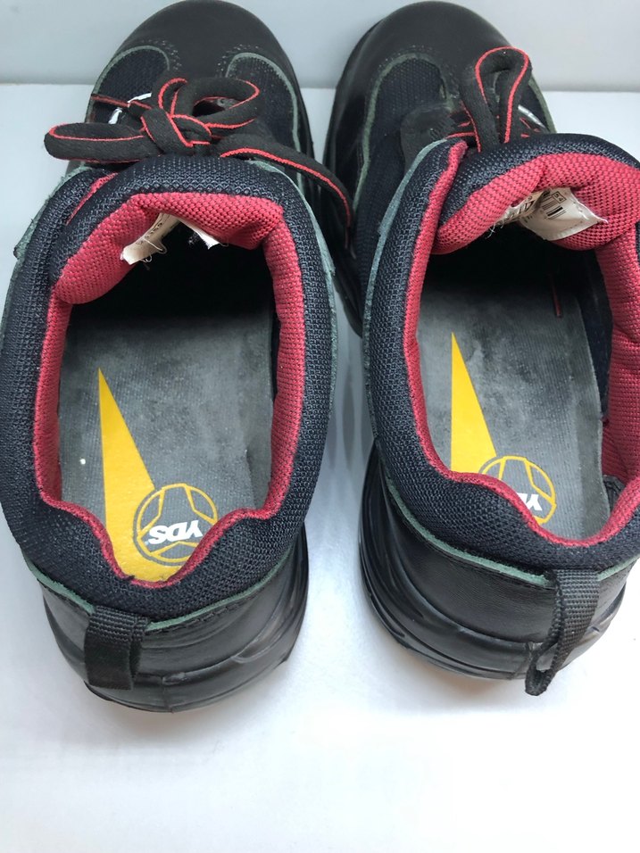 Kırmızı Siyah Erkek Spor Outdoor Ayakkabı Çelik Burunlu - Görsel 4