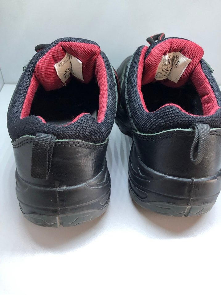 Kırmızı Siyah Erkek Spor Outdoor Ayakkabı Çelik Burunlu - Görsel 3