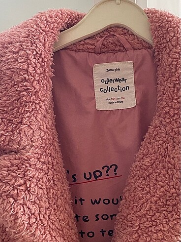 Zara Pembe kürk