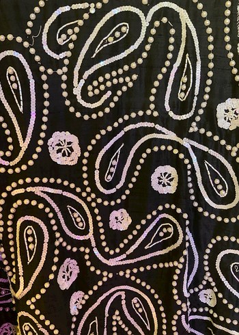 Fangaz Designs hand-beaded jacket  handmade in London (L) - Görsel 4