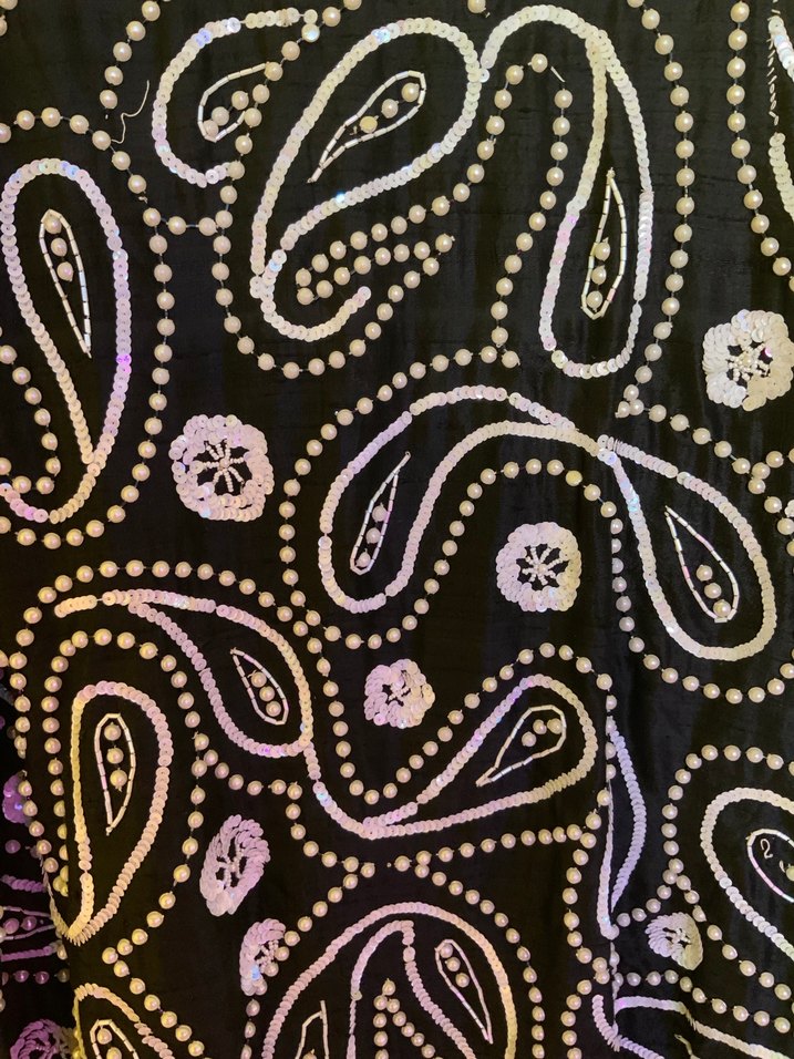 Fangaz Designs hand-beaded jacket  handmade in London (L) - Görsel 4