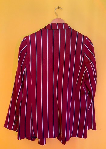 H&M striped blazer  purchased in London (EU 38) - Görsel 3