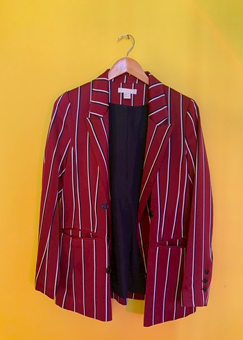H&M striped blazer  purchased in London (EU 38) - Görsel 2